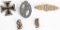 WWII NAZI GERMAN MEDAL LOT EKI LUFTWAFFE KM WW2