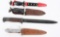 WWII NAZI GERMAN K98 BAYONET + GERMAN DAGGERS WW2