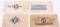 REPRO WWII NAZI GERMAN JEWISH ARMBANDS LOT OF 4