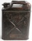 WWII USMC MARKED 5 GALLON GAS CAN 1943 DATED WW2