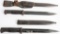 WWII NAZI GERMAN K98 BAYONET LOT OF TWO WW2