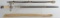 KNIGHT'S TEMPLAR MASONIC SWORD NAMED W/ SCABBARD