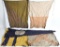 WWII JAPANESE NAVY SIGNAL FLAGS LOT OF 6 IJN WW2