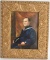 WW1 FRAMED PORTRAIT OF USN SAILOR USS BRIDGEPORT