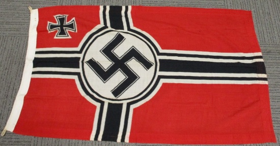 WWII NAZI GERMAN KRIEGSMARINE BATTLE FLAG 100X170