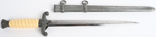 WWII NAZI GERMAN ARMY OFFICER DAGGER WKC WW2