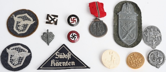 WWII NAZI GERMAN INSIGNIA HJ HEER LUFTWAFFE WW2