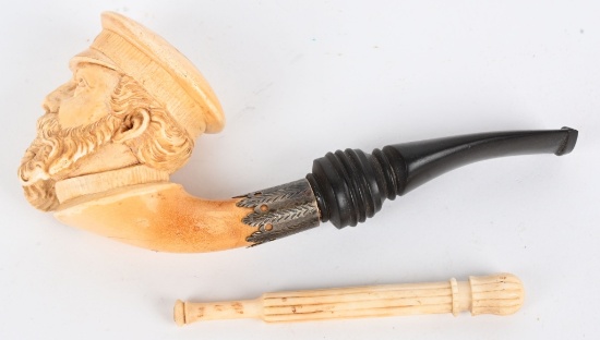 IMPERIAL GERMAN MEERSCHAUM PIPE FREDERICK III