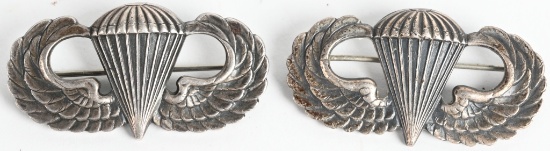 WWII US ARMY PARATROOPER JUMP QUALIFICATION WINGS