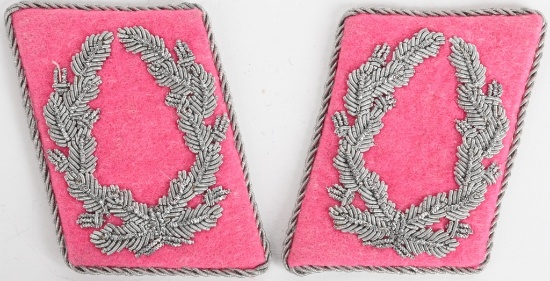 WWII LUFTWAFFE MAJOR FLIGHT ENGINEER COLLAR TABS