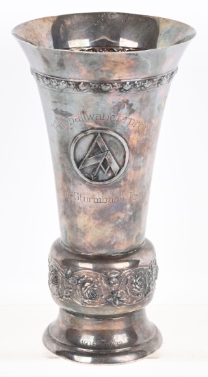WWII NAZI GERMAN SA STURMBANN I/28 FOOTBALL TROPHY
