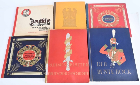 WWI & WWII NAZI GERMAN CIGARETTE CARD ALBUM LOT