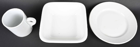 WWII NAZI GERMAN WEHRMACHT MESS HALL DINNERWARE