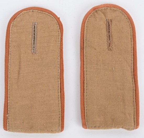 WWII LUFTWAFFE SIGNALS TROPICAL SHOULDER BOARDS