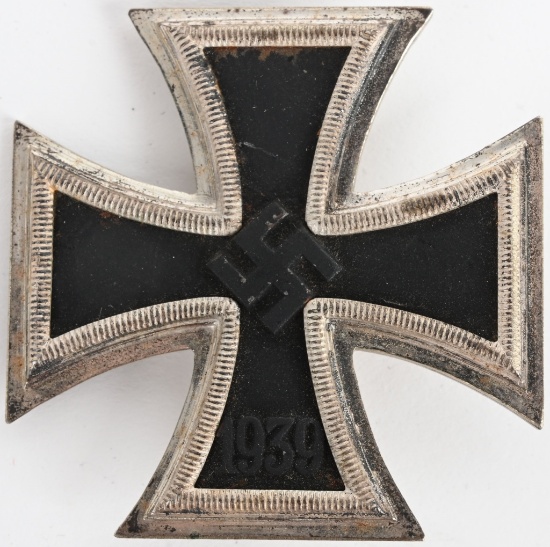 WWII NAZI GERMAN IRON CROSS 1ST CLASS 65 MARKED