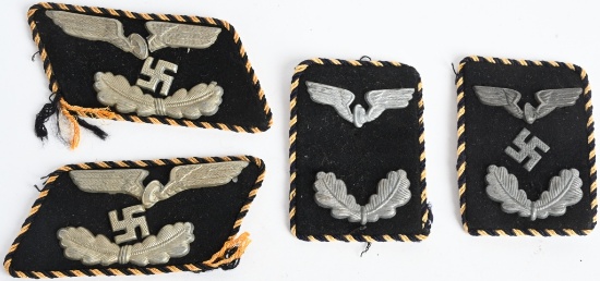 WW2DEUTSCHE REICHSBAHN OFFICIAL'S COLLAR TABS LOT