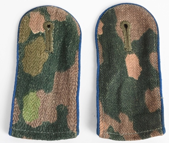 WWII WAFFEN SS PANZER DOT SHOULDER STRAPS WW2