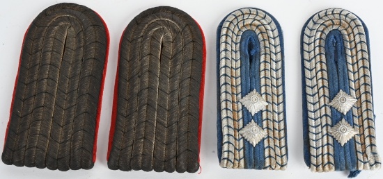WW1 IMPERIAL GERMAN OFFICER SHOULDER BOARD LOT