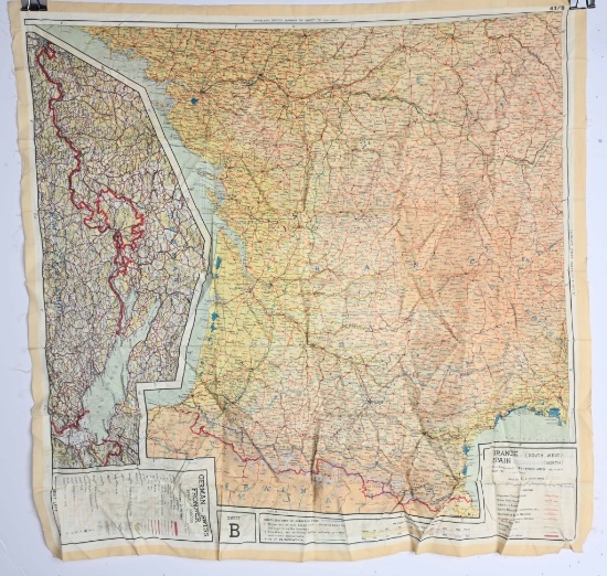 WWII ESCAPE & EVASION & CHART MAPS