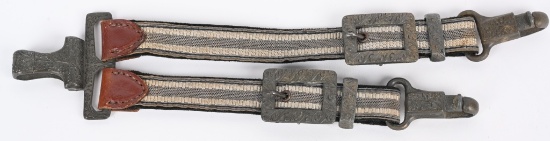 WWII NAZI GERMAN LUFTWAFFE OFFICER DAGGER HANGERS