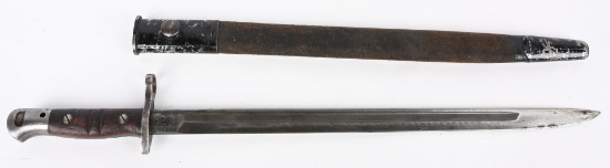 WW1 M1917 BAYONET BY REMINGTON w/ SCABBARD WWI