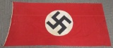 WWII NAZI GERMAN NSDAP POSTAL MARKED FLAG WW2