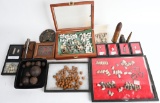 LARGE DUG CIVIL WAR BULLET LOT W/ ARTILLERY SHELLS