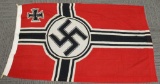 WWII NAZI GERMAN KRIEGSMARINE BATTLE FLAG 100X170