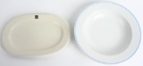 WWII NAZI GERMAN RED CROSS DAF MESS HALL PLATE LOT