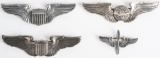 WWII US ARMY AIR CORPS WING LOT IN STERLING WW2