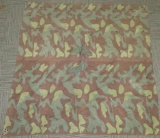 WWII ITALIAN CAMOUFLAGE SHELTER HALF ZELTBAHN WW2