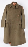 WWII US ARMY WOMENS WAC OVERCOAT UNRRA NAMED