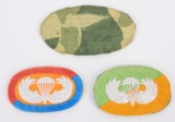 3 VIETNAM WAR THEATER MADE AIRBORNE OVALS