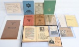 WWII NAZI GERMAN PHOTO ID BOOKLETS NSDAP SA DAF