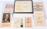 WWII NAZI GERMAN DOCUMENT LOT HJ BDM NSDAP WW2