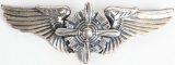 WWII US ARMY AIR CORPS FLIGHT ENGINEER WINGS WW2