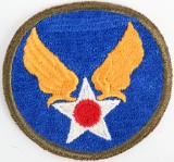 WWII US ARMY AIR CORPS OD BORDER PATCH WW2