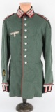 WWII NAZI HEER ARTILLERY FELDWEBEL M35 DRESS TUNIC