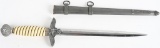 WWII NAZI GERMAN LUFTWAFFE OFFICERS DAGGER WW2