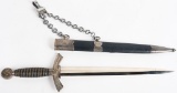 WWII NAZI GERMAN LUFTWAFFE OFFICERS DAGGER WW2