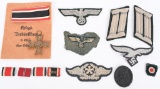 WW2 NAZI GERMAN MEDAL LOT HEER LUFTWAFFE INSIGNIA