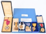 WW1 & WWII NAMED MEDAL GROUPING LEGION OF MERIT