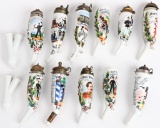 IMPERIAL GERMAN RESERVIST PIPE BOWL LOT OF 11