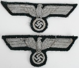 WWII NAZI GERMAN OFFICER'S BREAST EAGLE LOT WW2