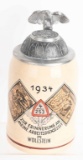 WWII NAZI GERMAN RAD COMMEMORATIVE STEIN WW2