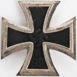 WWII NAZI GERMAN IRON CROSS 1ST CLASS 65 MARKED