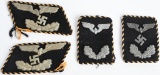 WW2DEUTSCHE REICHSBAHN OFFICIAL'S COLLAR TABS LOT