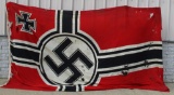 WWII NAZI GERMAN KRIEGSMARINE BATTLE FLAG 300X500