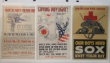 WW1 US ARMY PROPAGANDA POSTER LOT OF 3 WWI