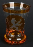 WWII Nazi One people, one Reich, one Führer! Glass